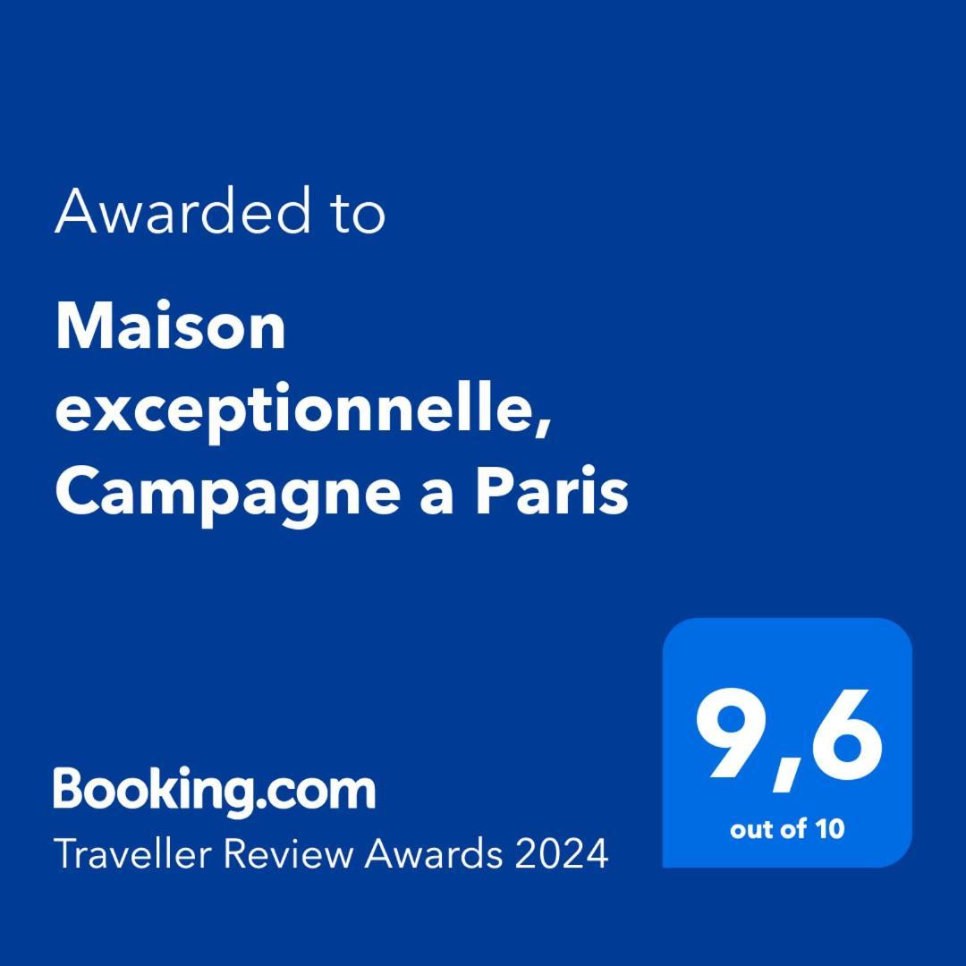 Апартаменти Maison Exceptionnelle, Campagne A Париж Екстер'єр фото
